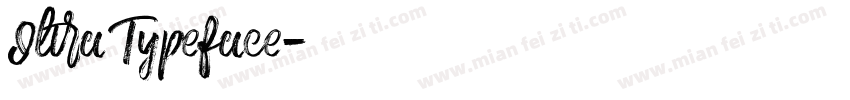 Oltra Typeface字体转换